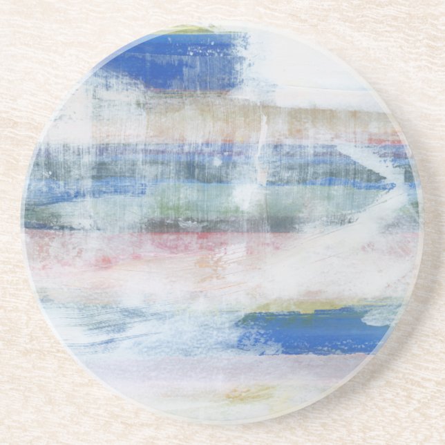 Dessous De Verre En Grès Laver blanc II (Devant)