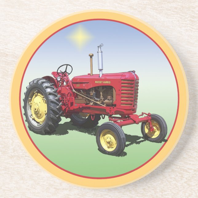 Dessous De Verre En Grès Le 333 (Devant)