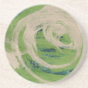 Dessous De Verre En Grès Le bord de l'eau