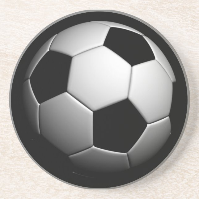 Dessous De Verre En Grès Le football (Devant)