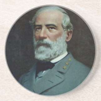 Dessous De Verre En Grès Le Général Robert E. Lee