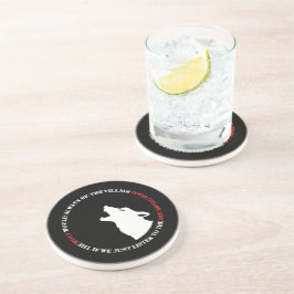 Dessous De Verre En Grès Le loup serait toujours le méchant