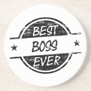 Dessous De Verre En Grès Le meilleur noir de patron jamais