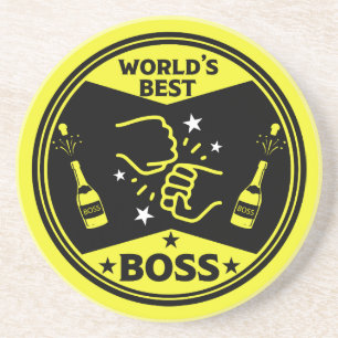 Dessous De Verre En Grès Le plus grand patron du monde