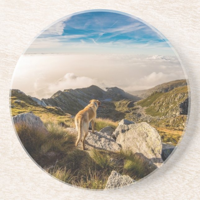 Dessous De Verre En Grès Le voyage (Devant)