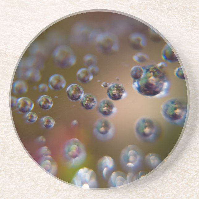 Dessous De Verre En Grès L'eau en mouvement (Devant)