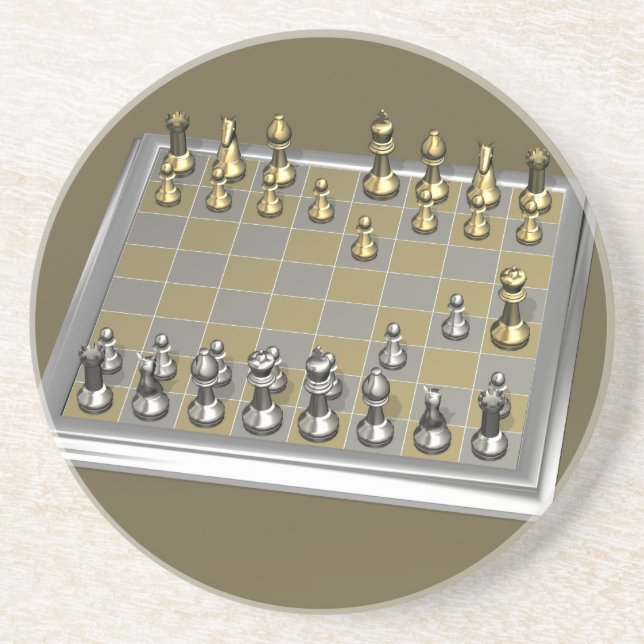 Dessous De Verre En Grès L'Époux (Devant)