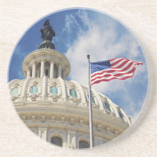 Dessous De Verre En Grès Les Etats-Unis, Colombie, Washington DC, bâtiment