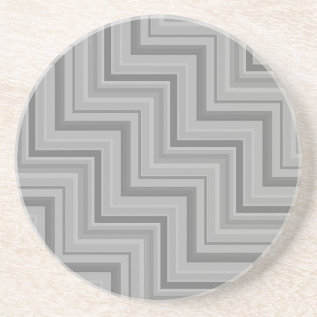 Dessous De Verre En Grès Les Grands Stripes (Devant)