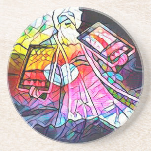 Dessous De Verre En Grès Les tablettes de Moïse