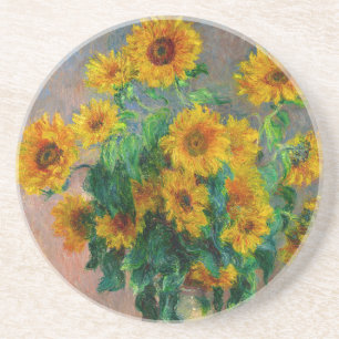 Dessous De Verre En Grès Les tournesols Monet