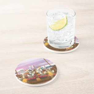 Dessous De Verre En Grès Les Vikings