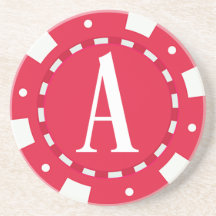 LETTRE D'ENTRÉE DU MONOGRAMME DE POKER DE CASINO R