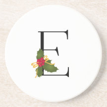 Lettre monographie E ronde Noël Holly