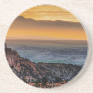 Dessous De Verre En Grès Lever de soleil au canyon de Bryce