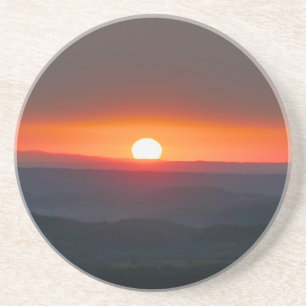 Dessous De Verre En Grès Lever de soleil en Dordogne