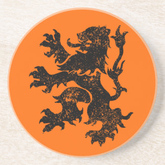 Dessous De Verre En Grès Lion néerlandais