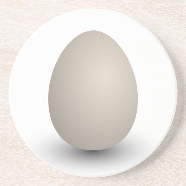 Dessous De Verre En Grès l'oeuf parfait (Devant)