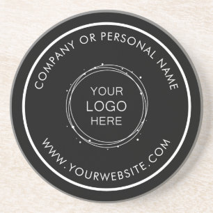 Dessous De Verre En Grès Logo d'entreprise promotionnel couleur personnalis