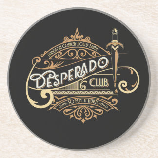 Dessous De Verre En Grès Logo du Desperado Club Dungeon Crawler Monde : Ter