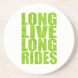 Dessous De Verre En Grès Long Live Long Rides (Topo)
