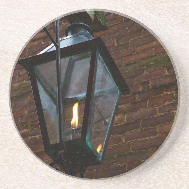 Dessous De Verre En Grès Lumière sur le chemin (Devant)