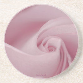 Dessous De Verre En Grès Macro rose