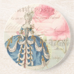 Dessous De Verre En Grès Marie Antoinette Sandstone