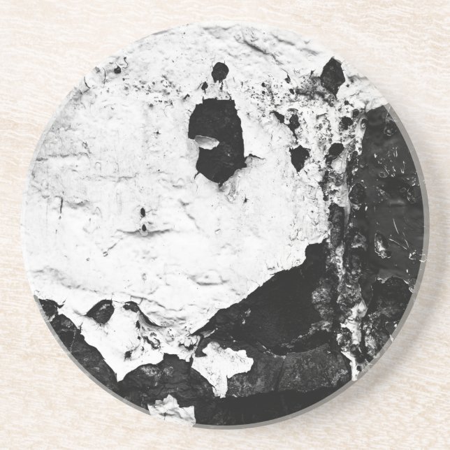 Dessous De Verre En Grès masques de destruction (Devant)