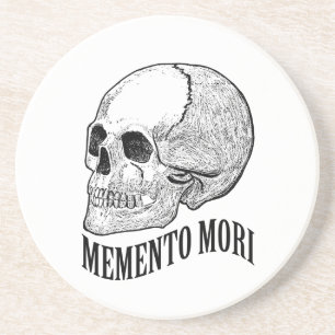 Dessous De Verre En Grès Memento mori
