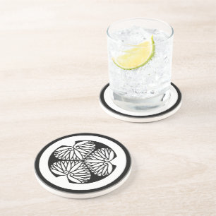 Dessous De Verre En Grès Mito hollyhock(19)