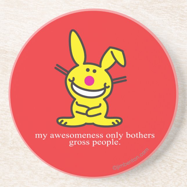 Dessous De Verre En Grès Mon Awesomeness (Devant)