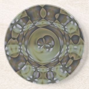 Dessous De Verre En Grès Montagnes russes Fantasy
