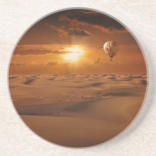 Dessous De Verre En Grès montgolfière-797 (Devant)
