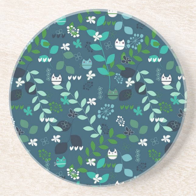 Dessous De Verre En Grès motif (Devant)