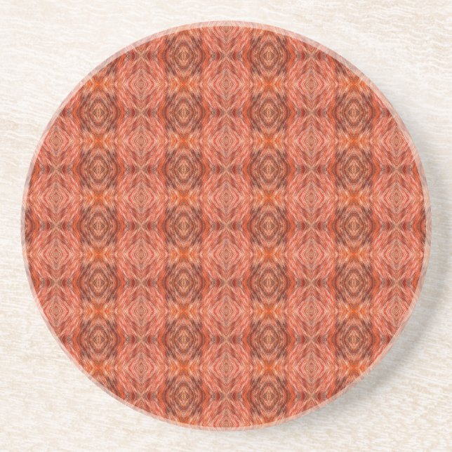 Dessous De Verre En Grès Motif à fourrure de chat (Devant)