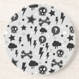 Dessous De Verre En Grès Motif à la mode