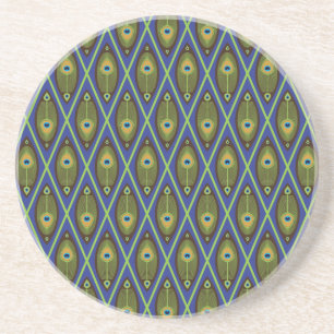 Dessous De Verre En Grès Motif asiatique