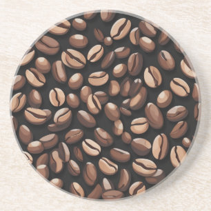 Dessous De Verre En Grès Motif de café