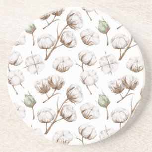 Dessous De Verre En Grès Motif de fleurs