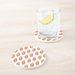 Dessous De Verre En Grès Motif de football américain