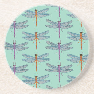 Dessous De Verre En Grès Motif de libellule