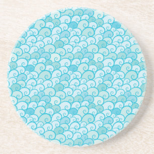 Dessous De Verre En Grès Motif de mer