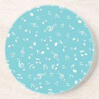 Motif de notes musicales