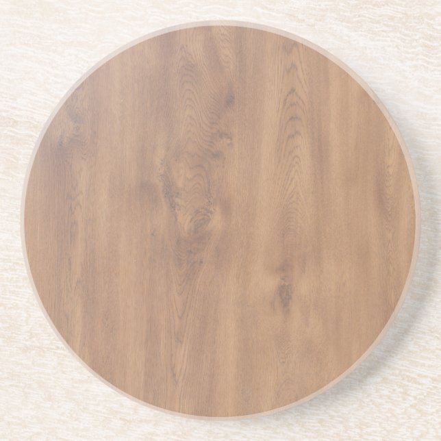 Dessous De Verre En Grès Motif en bois foncé (Devant)