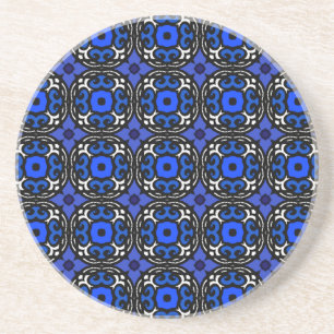 Dessous De Verre En Grès Motif ethnique aux motifs turcs