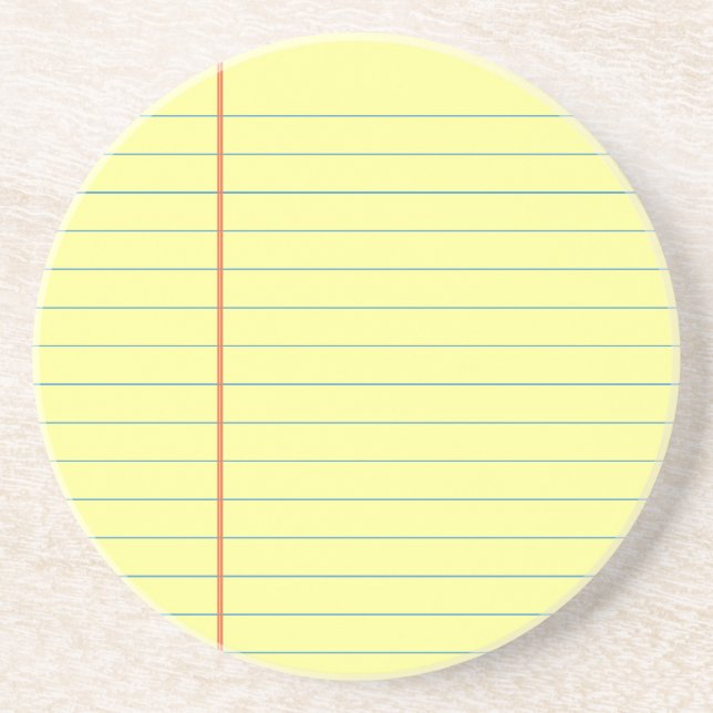 Dessous De Verre En Grès Motif juridique (Devant)