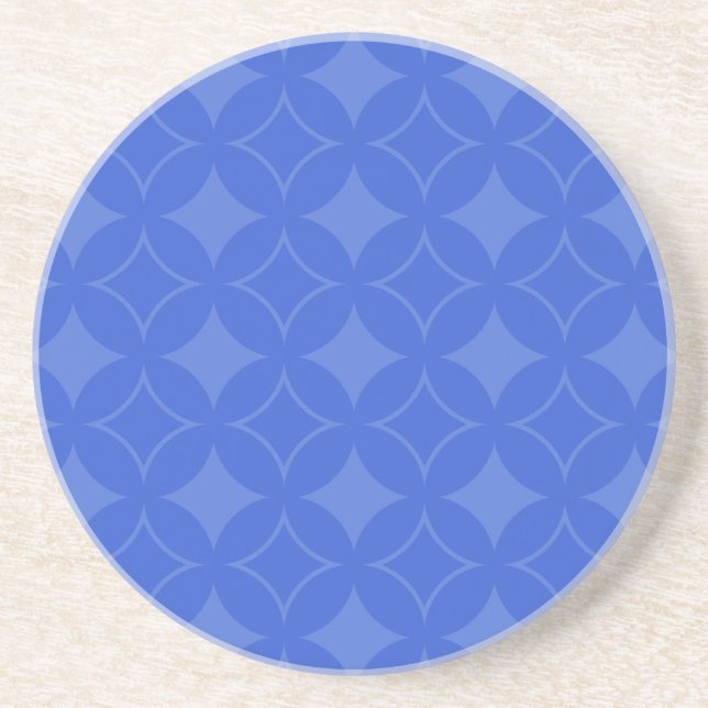 Dessous De Verre En Grès Motif royal bleu shippo (Devant)