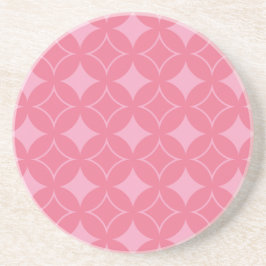 Dessous De Verre En Grès Motif shippo rose