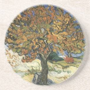 Dessous De Verre En Grès Mulberry Tree par van Gogh